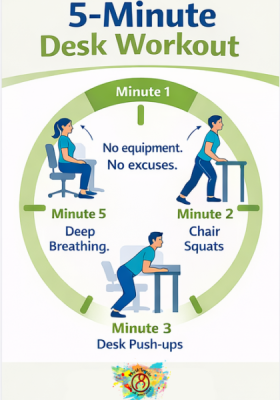 wellness desk workout